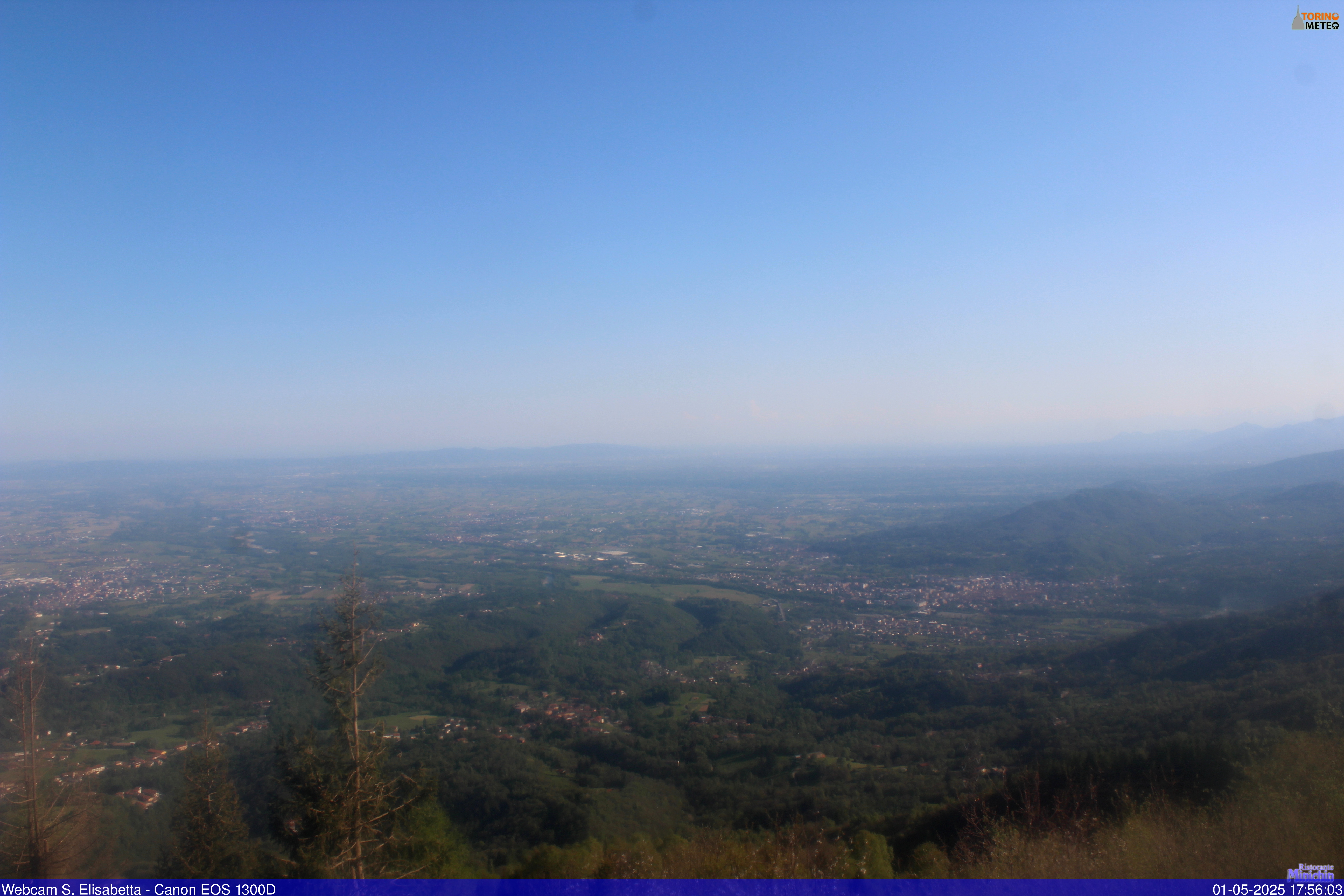 immagine della webcam nei dintorni di Cuorgnè: webcam Colleretto Castelnuovo