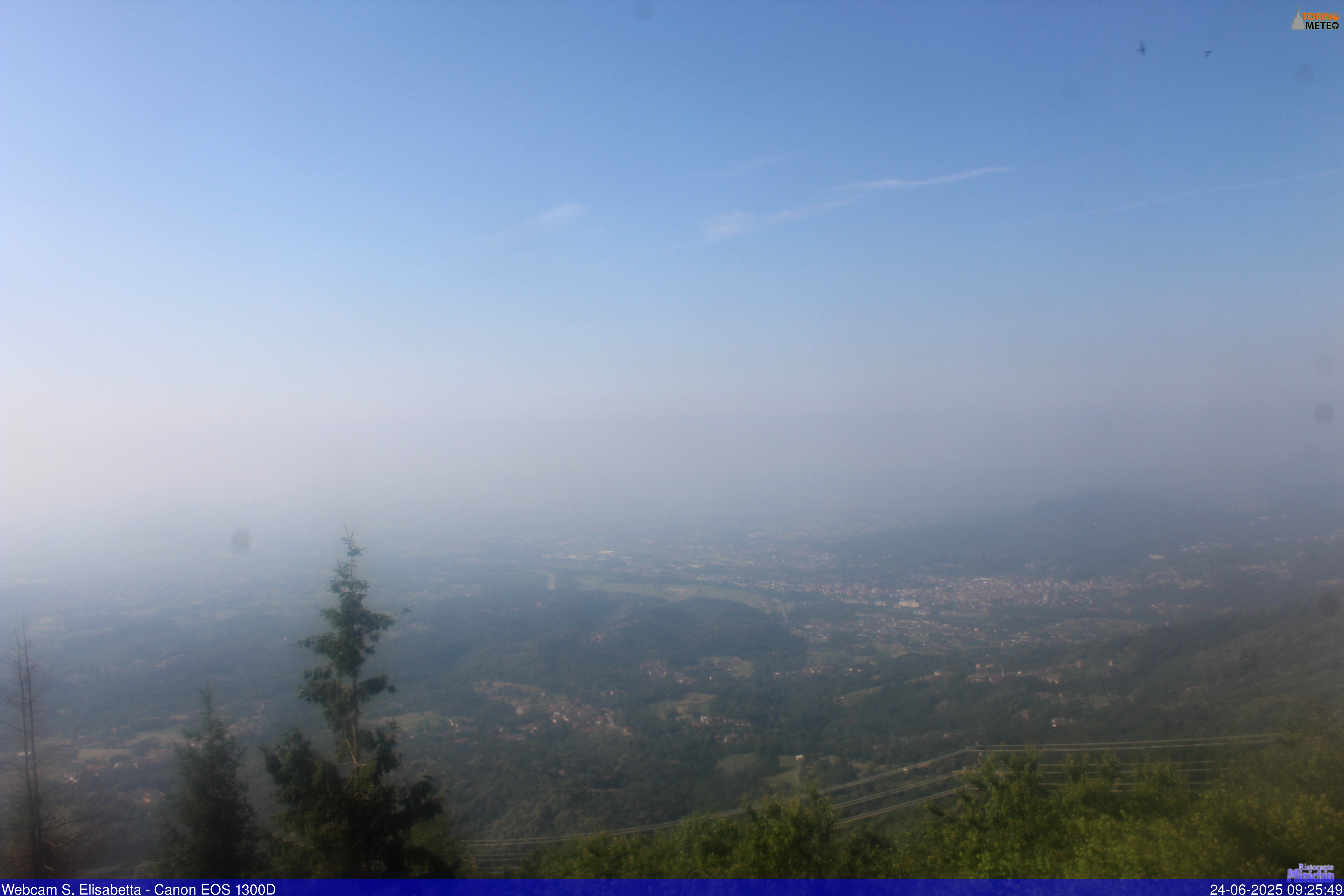 immagine della webcam nei dintorni di Cuorgnè: webcam Colleretto Castelnuovo