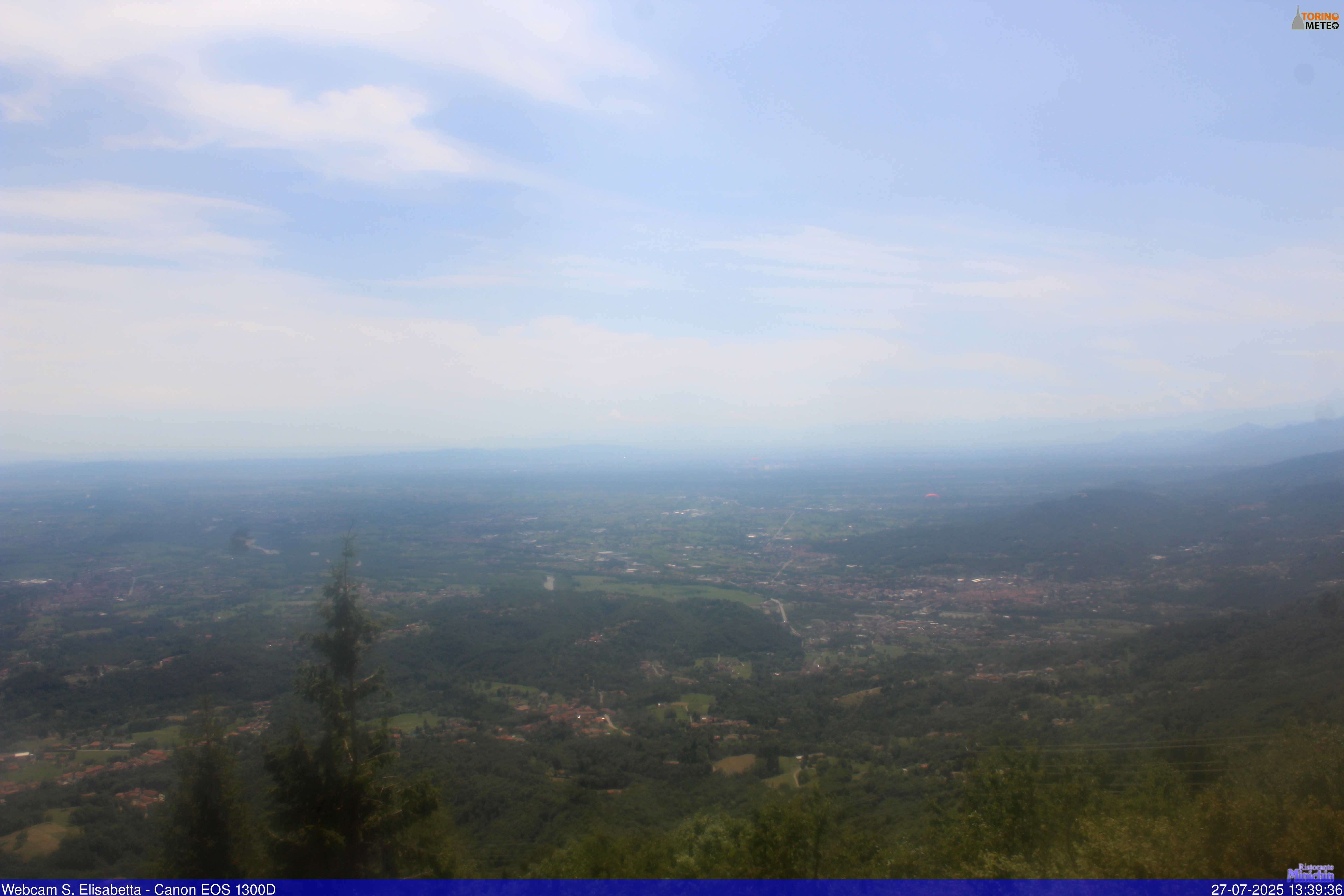 immagine della webcam nei dintorni di Ivrea: webcam Colleretto Castelnuovo