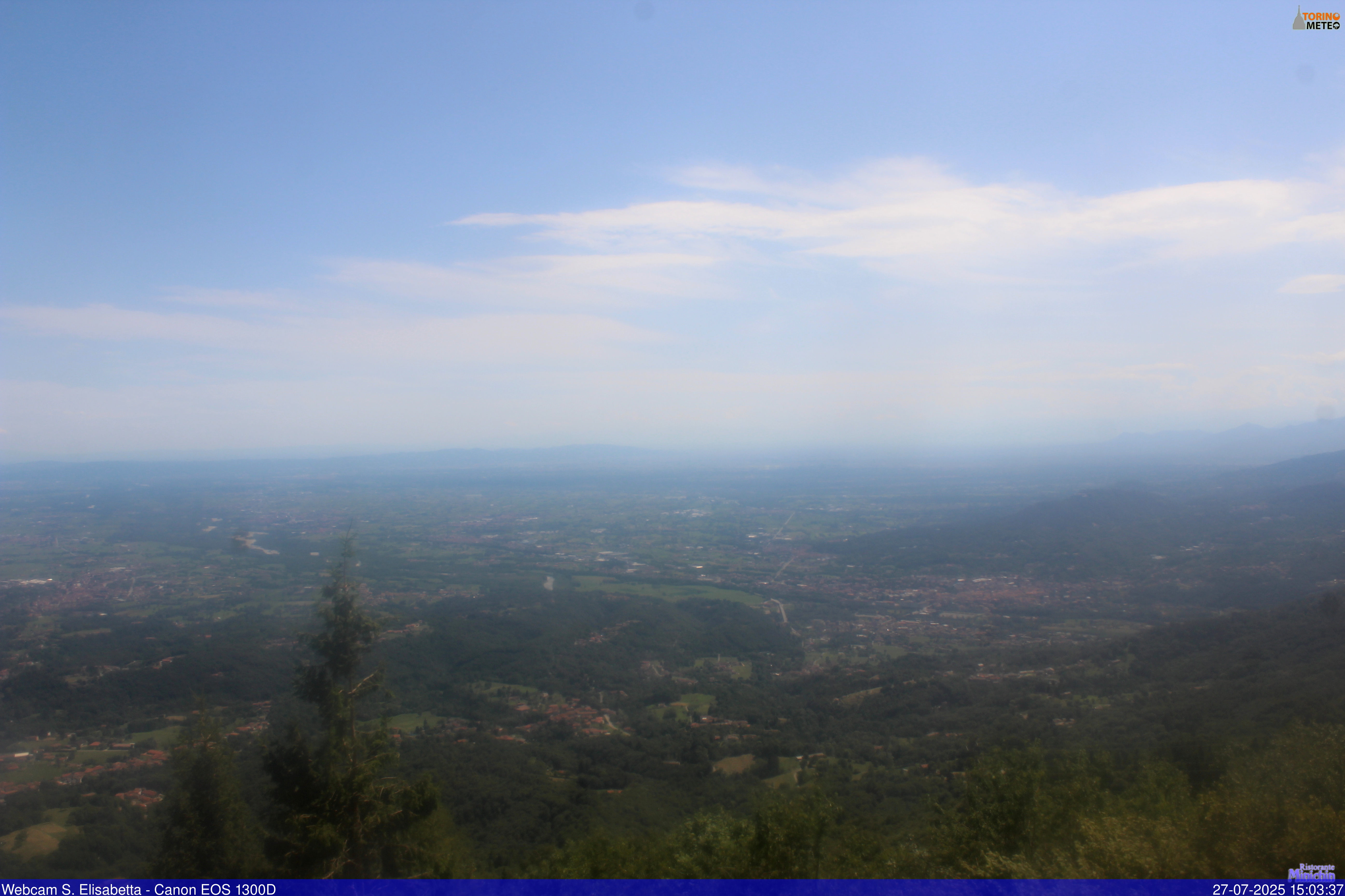 immagine della webcam nei dintorni di Salassa: webcam Colleretto Castelnuovo
