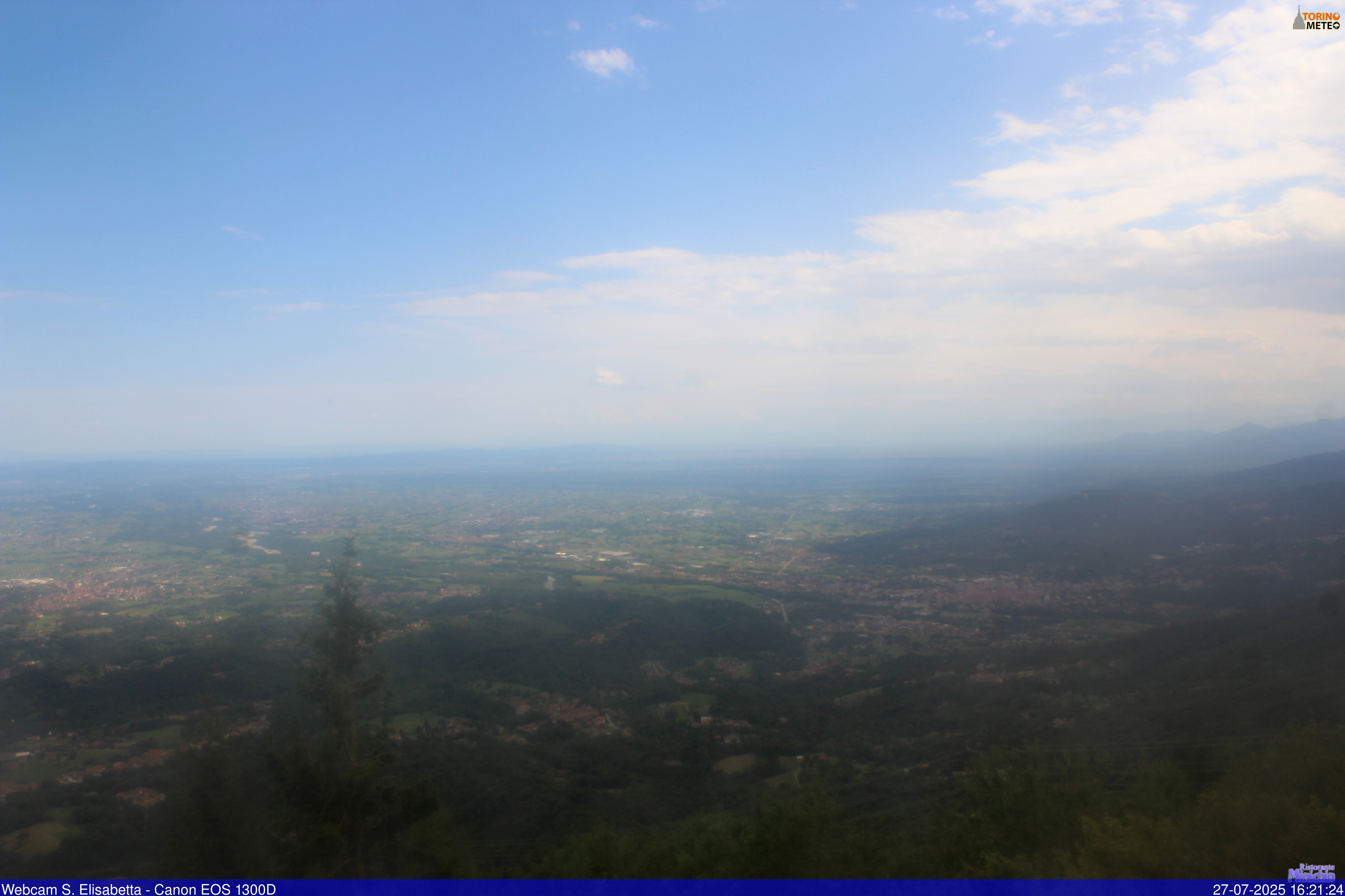 immagine della webcam nei dintorni di Frassinetto: webcam Colleretto Castelnuovo