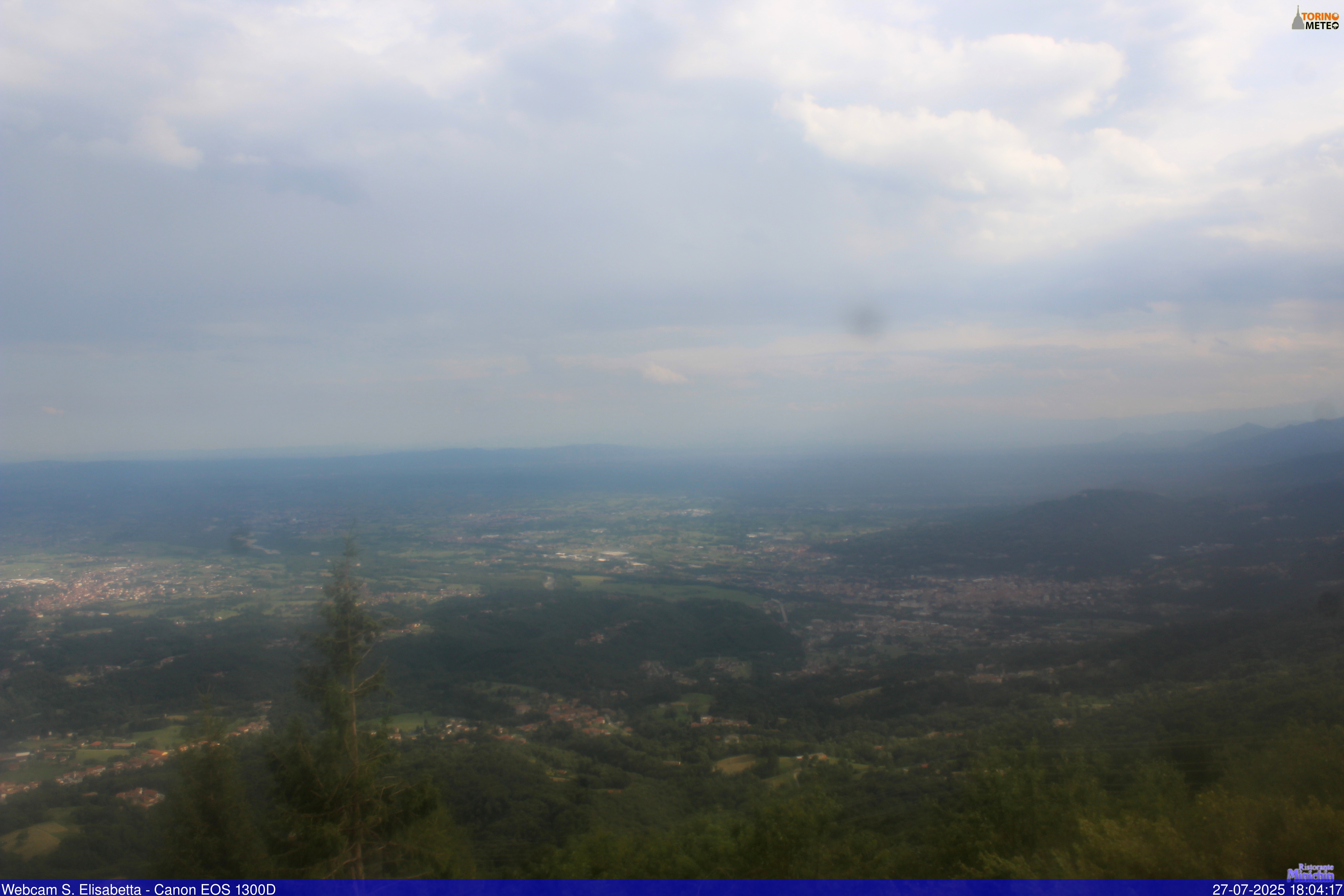 immagine della webcam nei dintorni di Forno Canavese: webcam Colleretto Castelnuovo