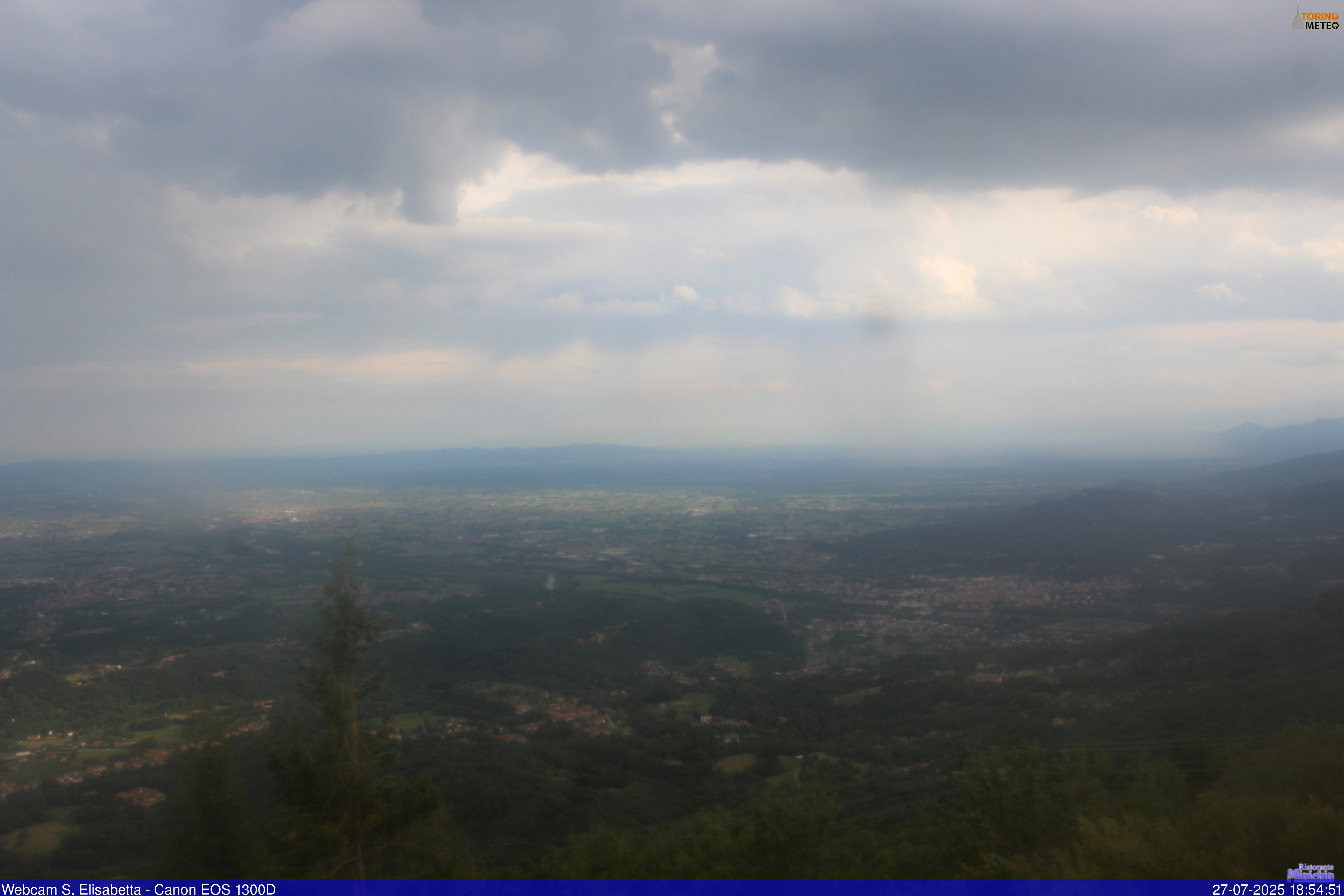 immagine della webcam nei dintorni di San Colombano Belmonte: webcam Colleretto Castelnuovo