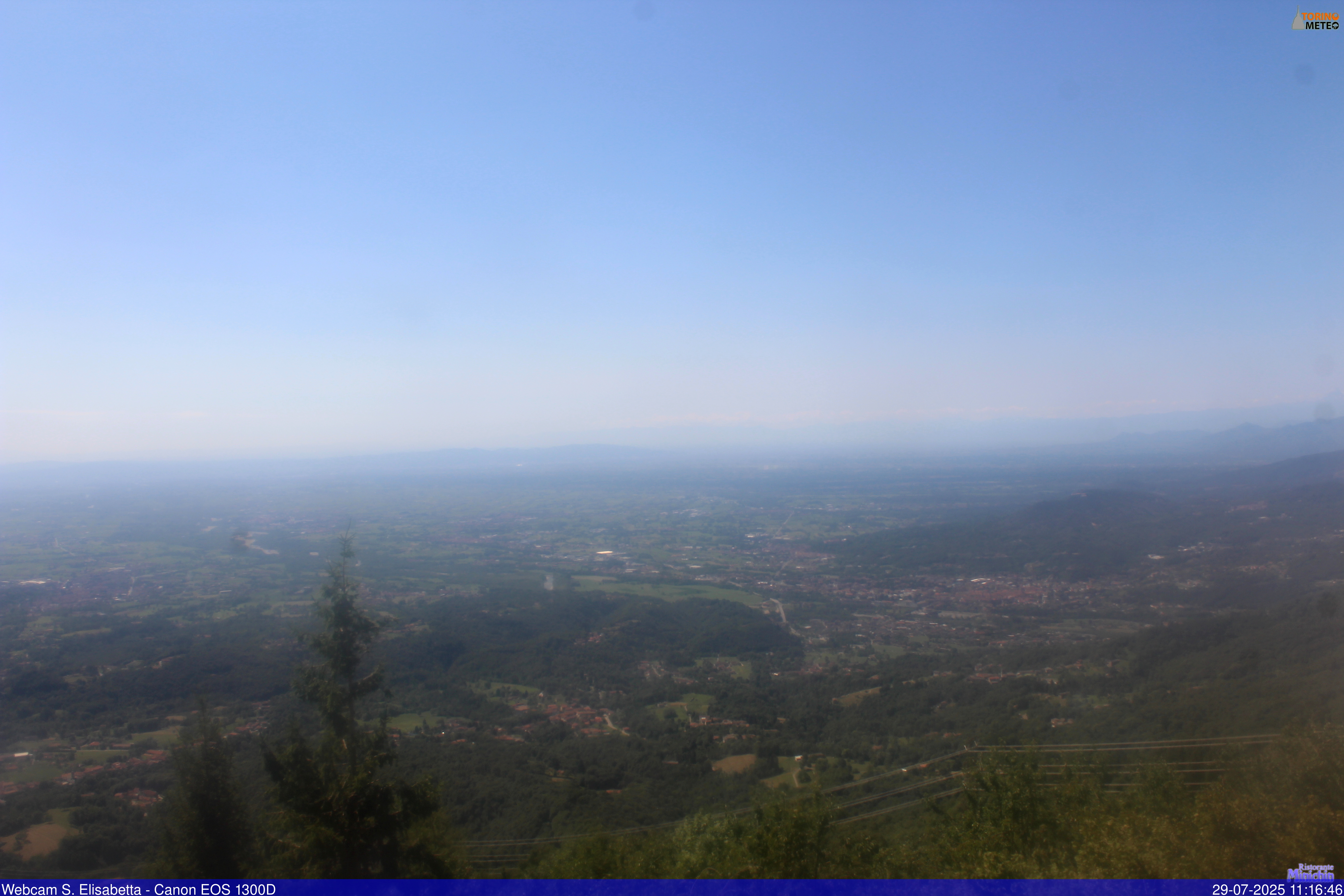 immagine della webcam nei dintorni di Rivarolo Canavese: webcam Colleretto Castelnuovo