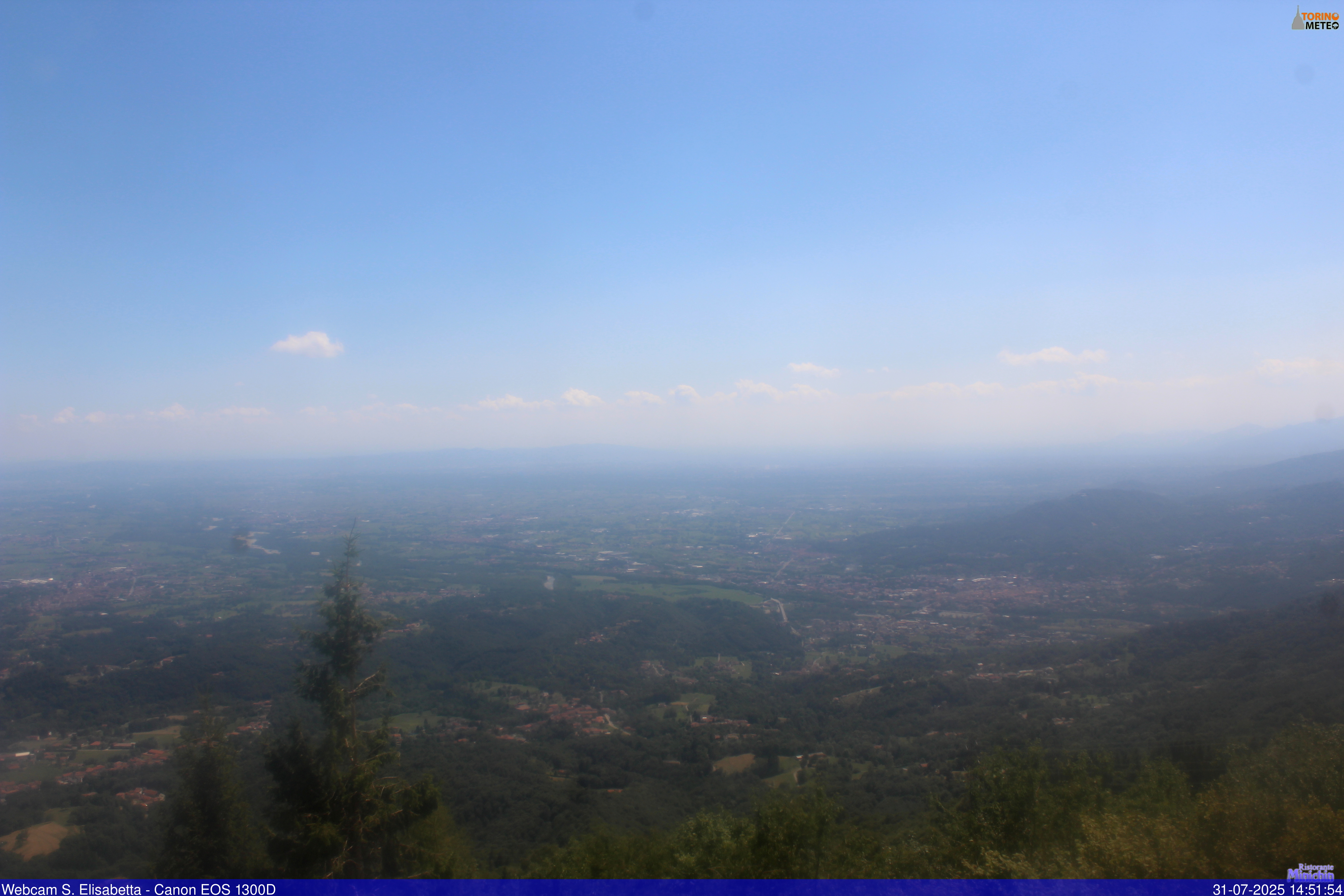 immagine della webcam nei dintorni di Pratiglione: webcam Colleretto Castelnuovo